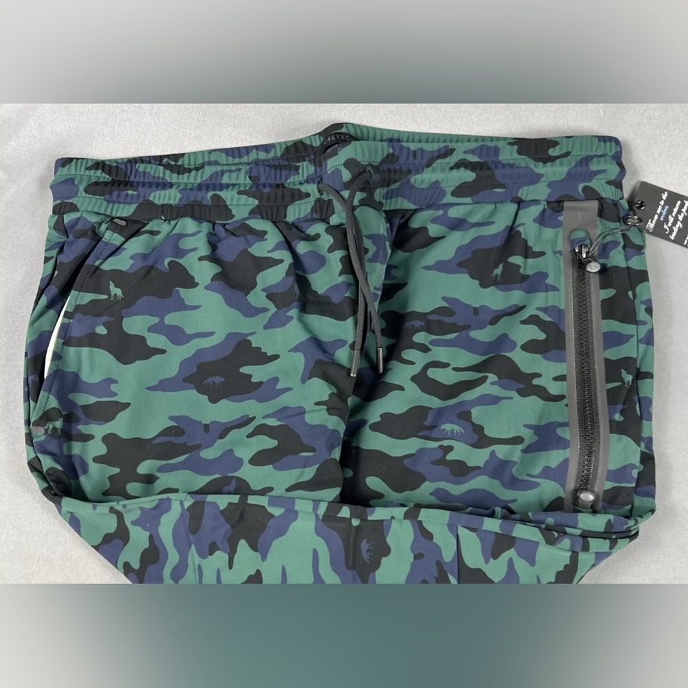 Greyson Sequoia Pants Joggers Blaclwatch Camoscape XL Green Nylon Cotton Spandex - Picture 5 of 9